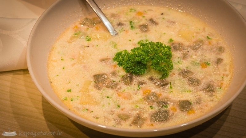 Почему бы не приготовить суп с языком? 